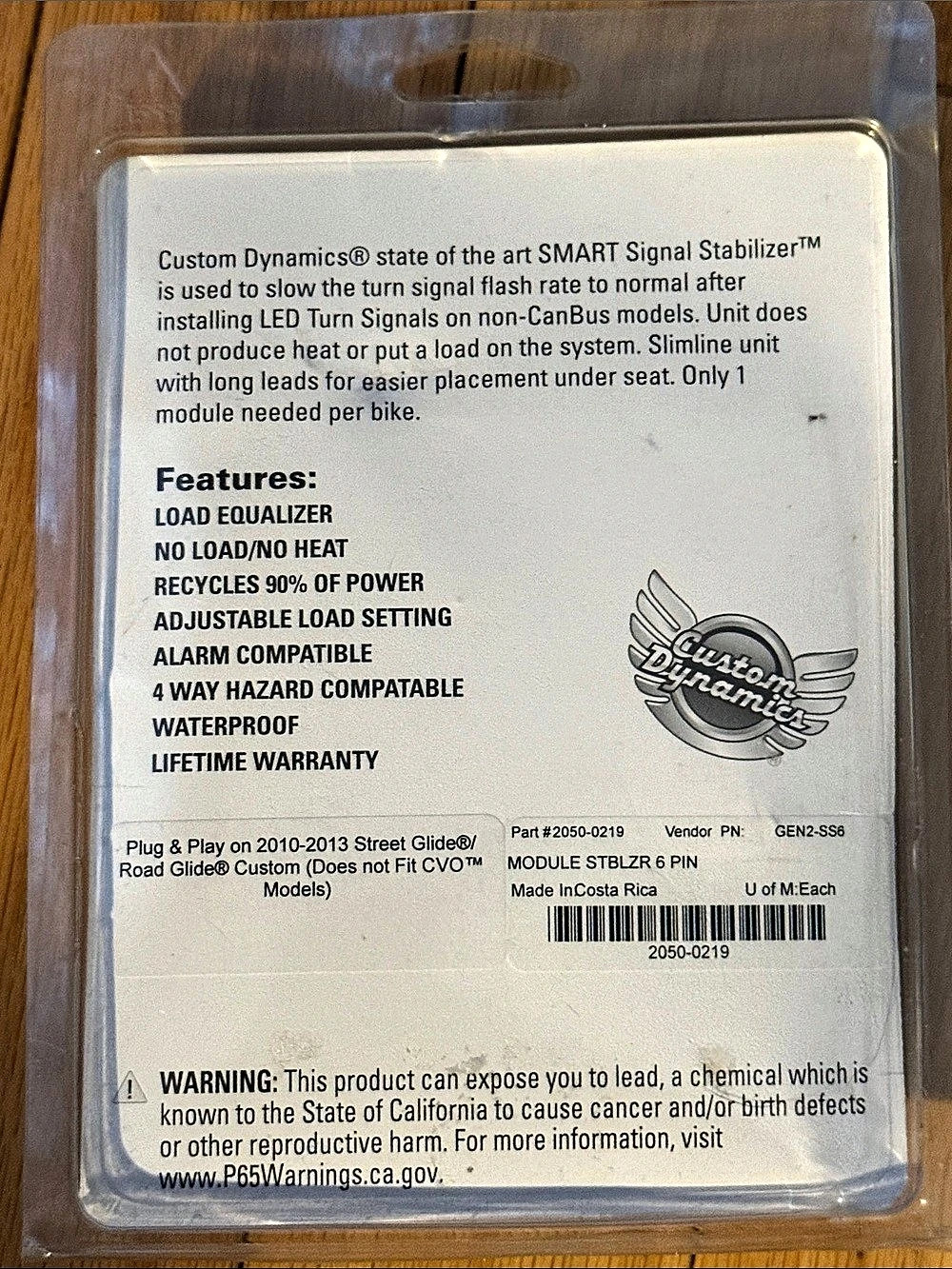 Custom Dynamics SMART Signal Stabilizer Signal Stabilizer Module NWT - Picture 2 of 2